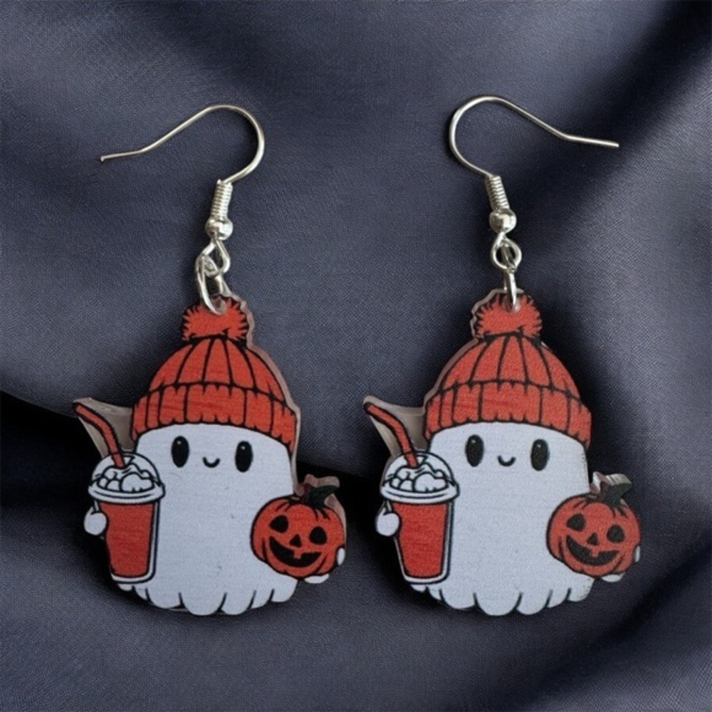 Halloween Acrylic Earrings!